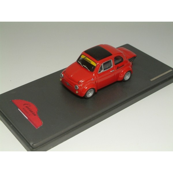 Fiat 500 Giannini 590 GT assetto corsa 1969 rosso - Standard Built 1:43